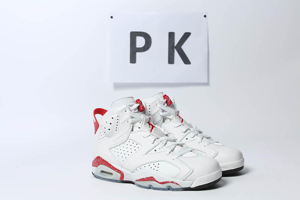 PK GOD Jordan 6 Retro Red Oreo RETAIL MATERIALS READY TO SHIP